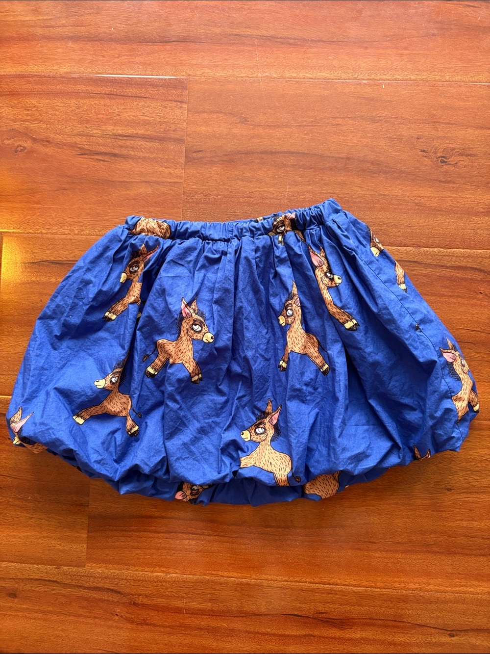 Mini Rodini blue donkey skirt 116 122 5 6 7